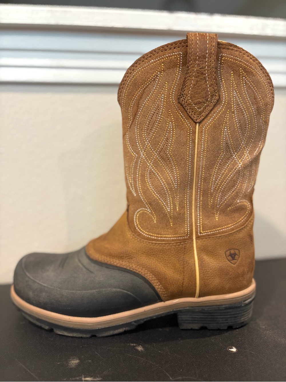 Ariat Whirlwind H20 Womens Brown Leather Boots Sz 9B  (10018668) - Picture 4 of 9